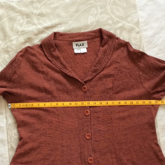 FLAX blouse/light jacket - Picture 7 of 7